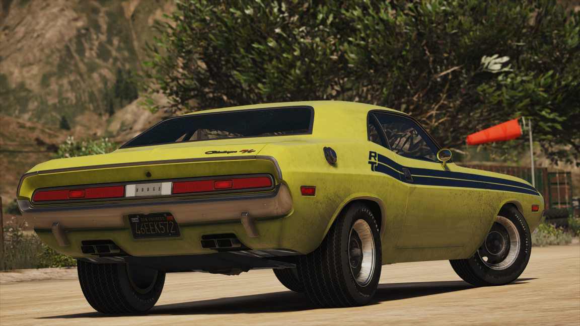 1970 Dodge Challenger R/T Hemi [Add-On | LODs] - GTA5-Mods.com