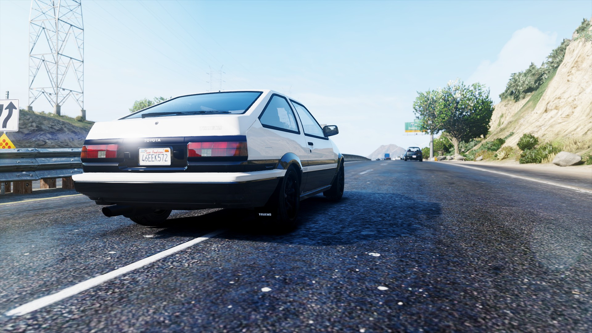 Toyota ae86 trueno gta 5 фото 109