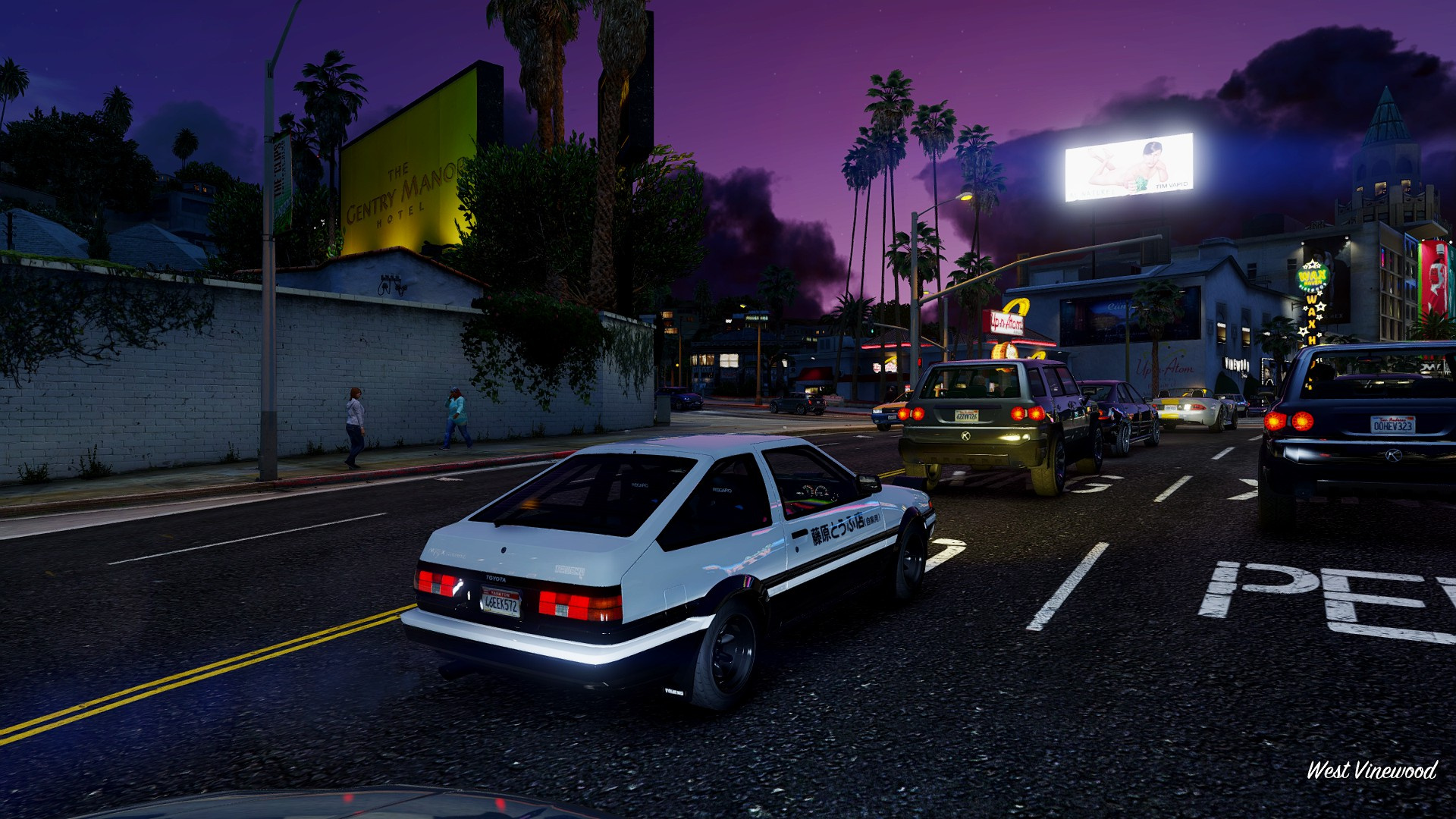 Toyota ae86 trueno gta 5 фото 117