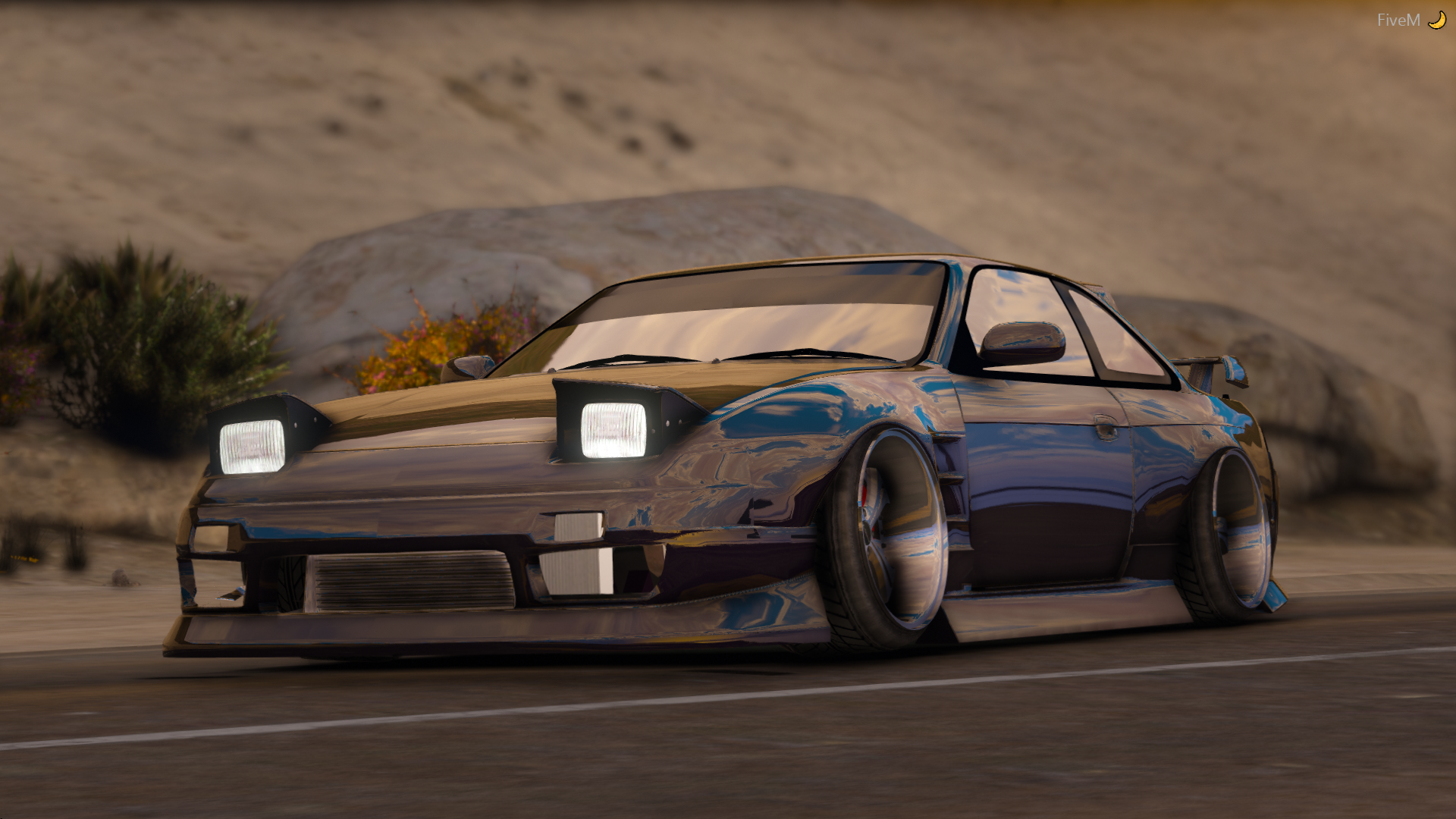 1994 Nissan 240sx S13 Front End Add On Replace Rhd Gta5 Mods Com