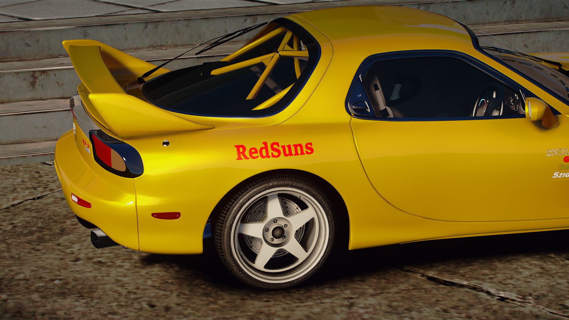 Initial D Arcade Stage 5 - First Stage Keisuke's FD (Mod) 