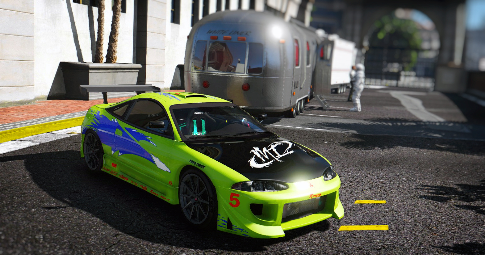 fast and furious mitsubishi eclipse gta 5 build