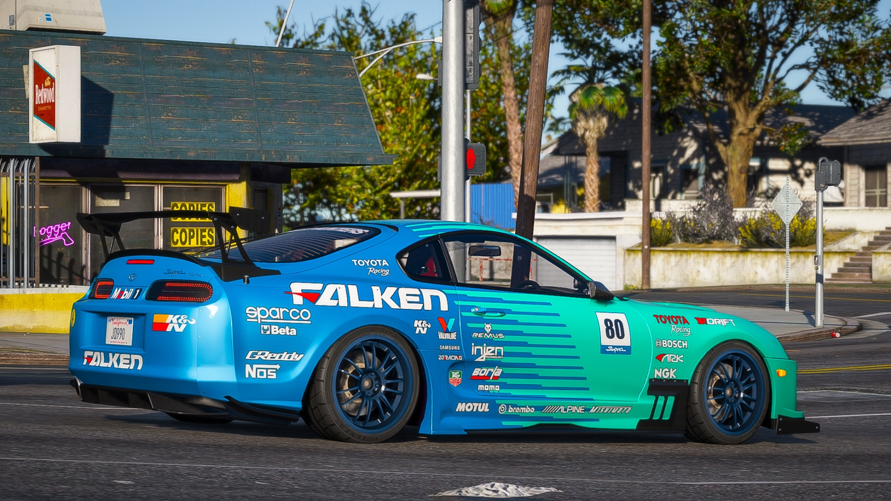 HKS Supra livery