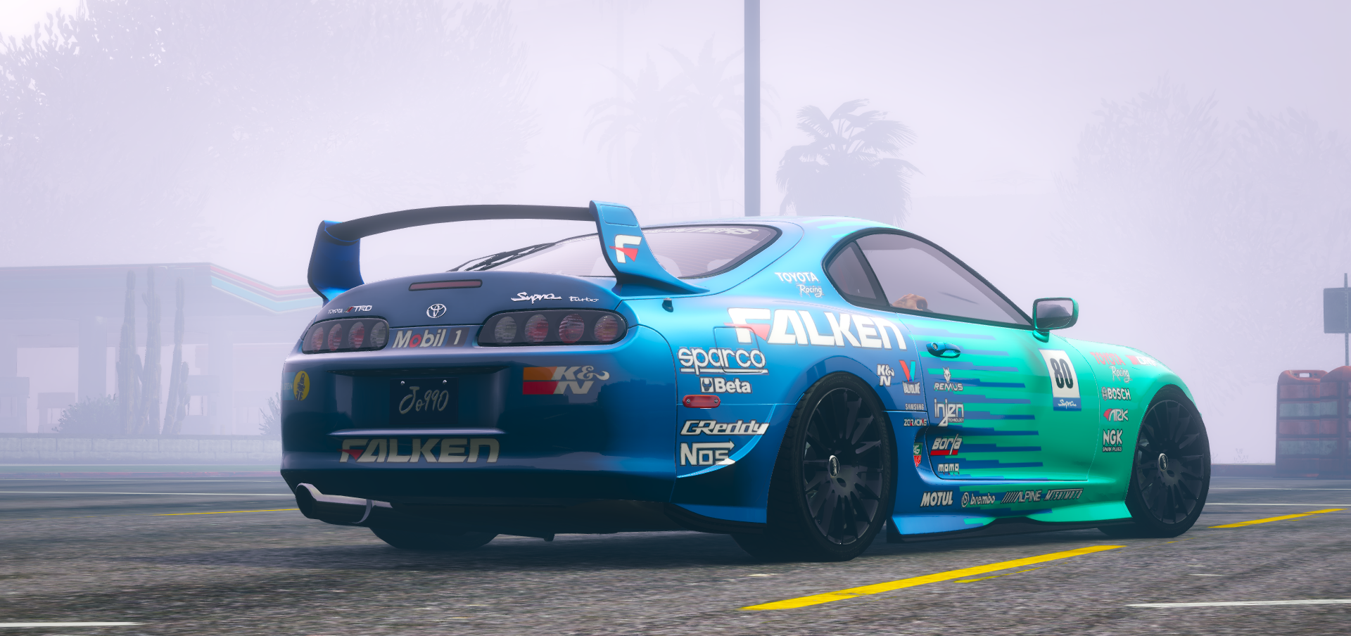 1998 Toyota Supra (JZA80) - FALKEN livery - GTA5-Mods.com