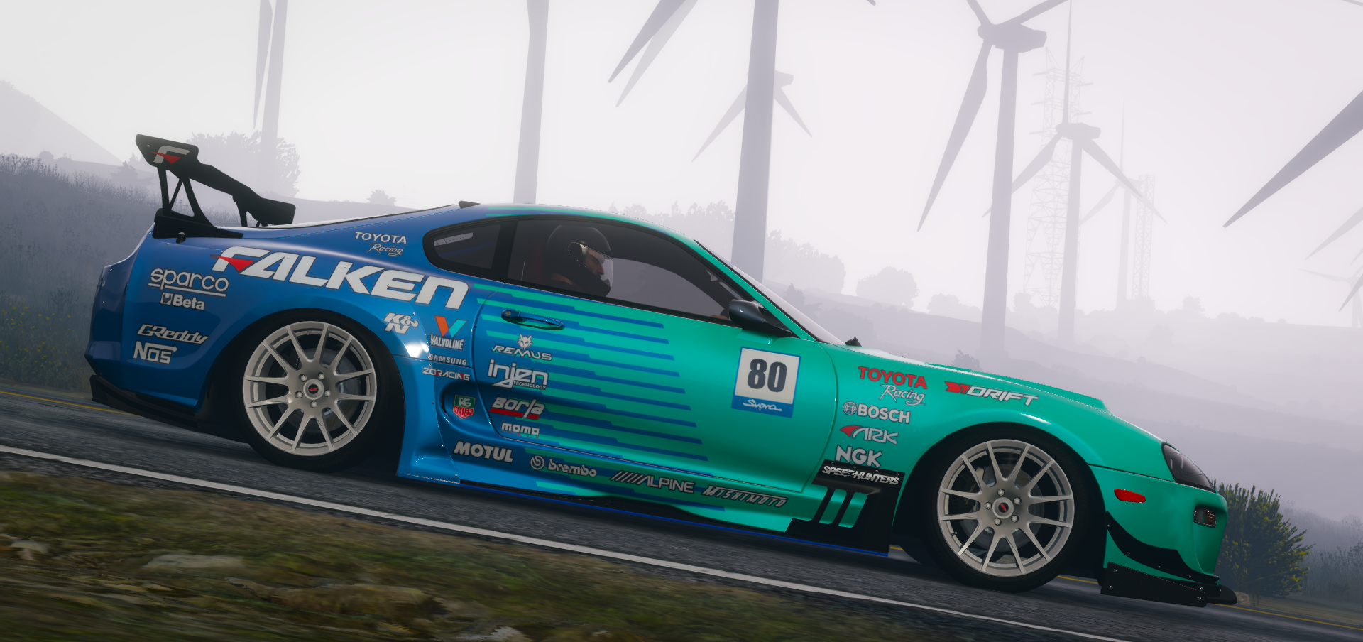 Toyota supra jza80 gta 5 фото 50