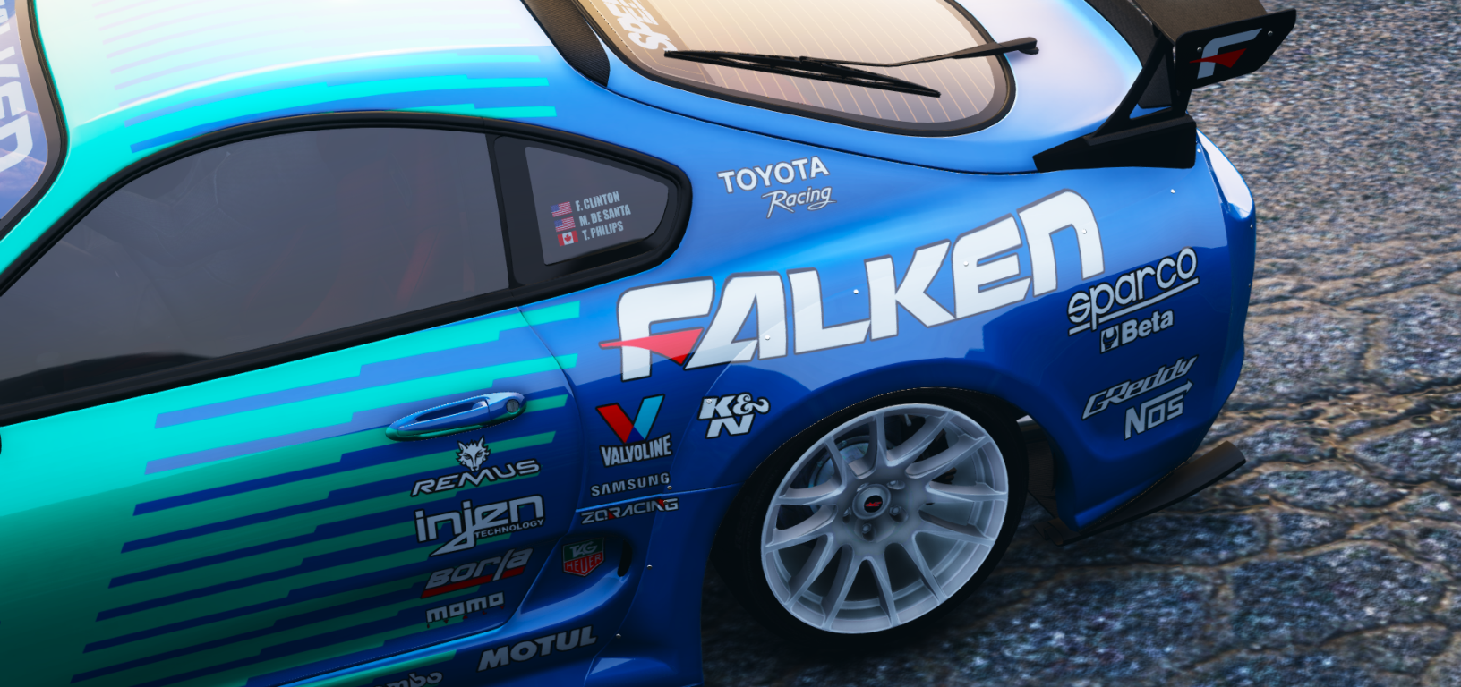 1998 Toyota Supra (JZA80) - FALKEN livery - GTA5-Mods.com