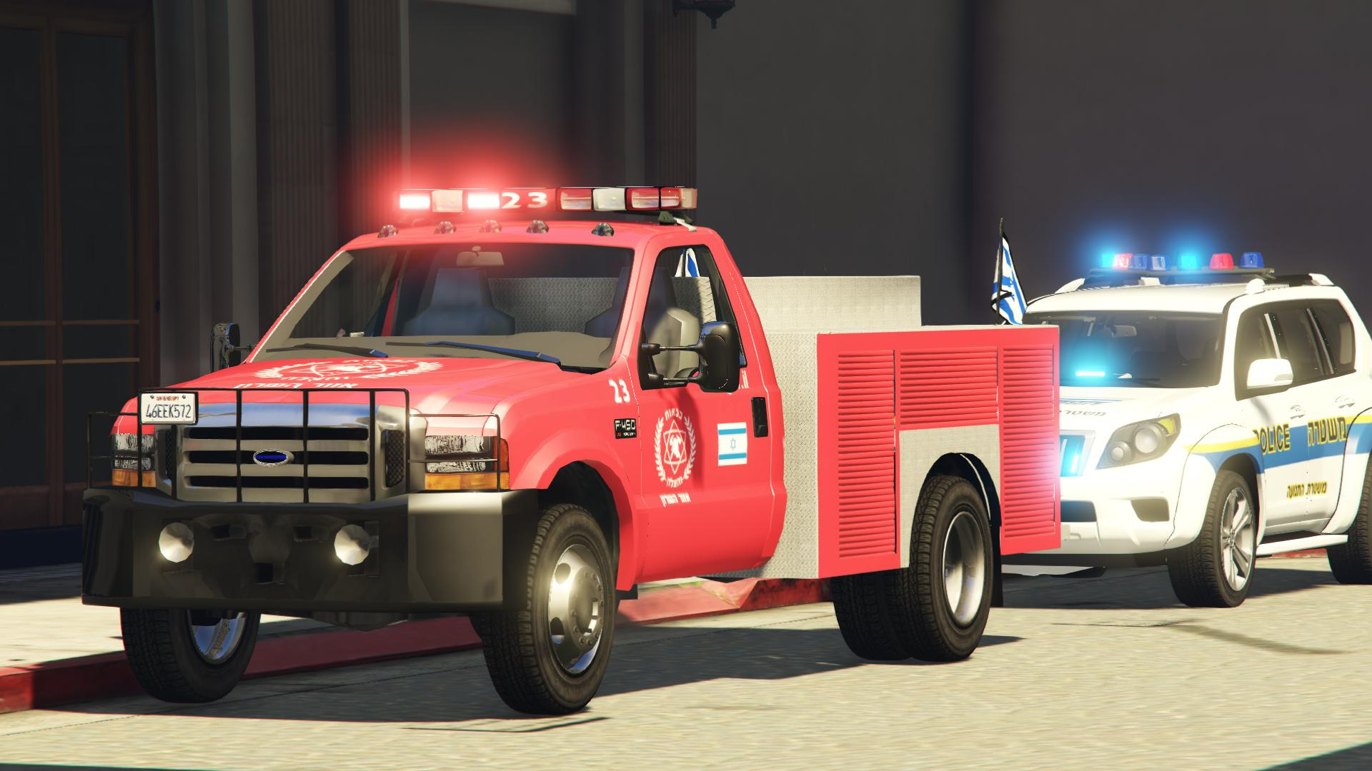 Gta 5 firetruck els фото 106