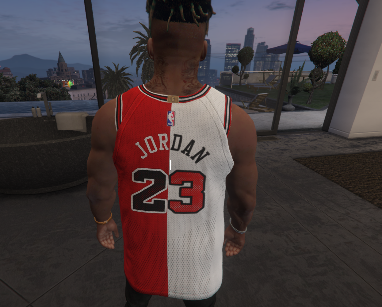 2 Half Michael Jordan Jersey 