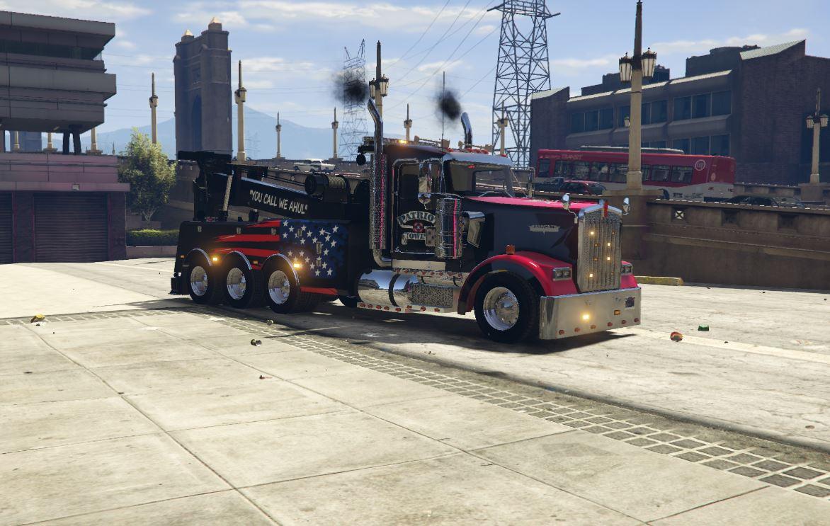 2000 kenwoth w900 Texture Heavy Tow - GTA5-Mods.com