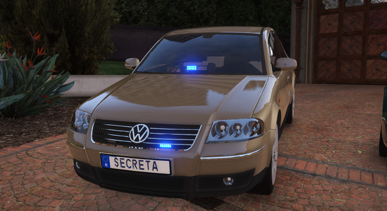 2000 Volkswagen Passat B5 Facelift Police Unmarked Gta5
