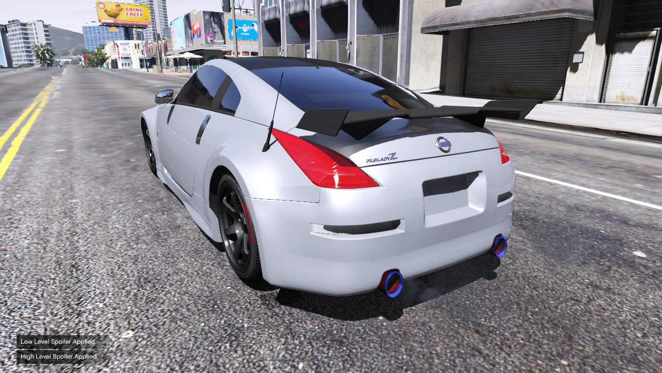 2003 Nissan 350z Add On Replace Tuning Template GTA5