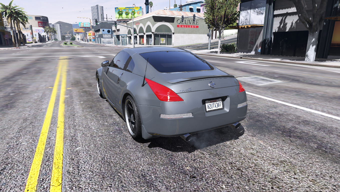 2003 Nissan 350z Add On Replace Tuning Template GTA5