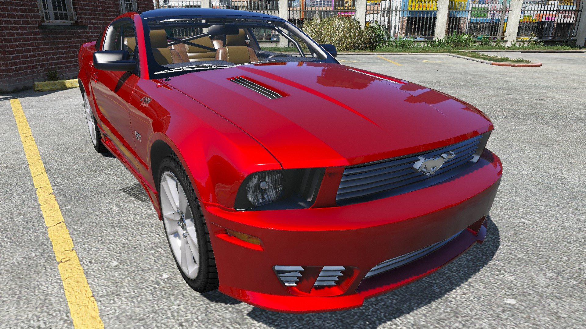 Gta 5 ford mustang replace фото 18