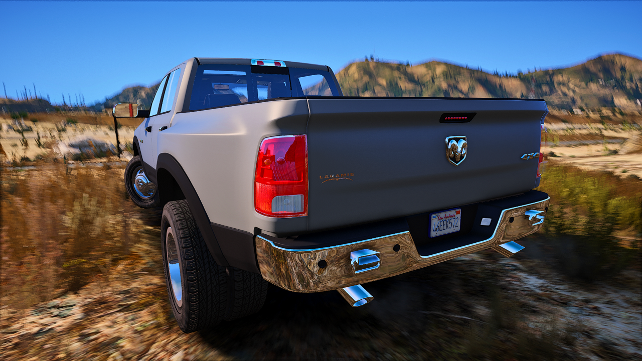 2010 Dodge Ram 3500 & Pj Gooseneck Trailer [add-on   Replace] - Gta5 