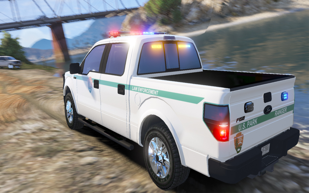 2010 Ford F150 US Park Ranger Skin - GTA5-Mods.com