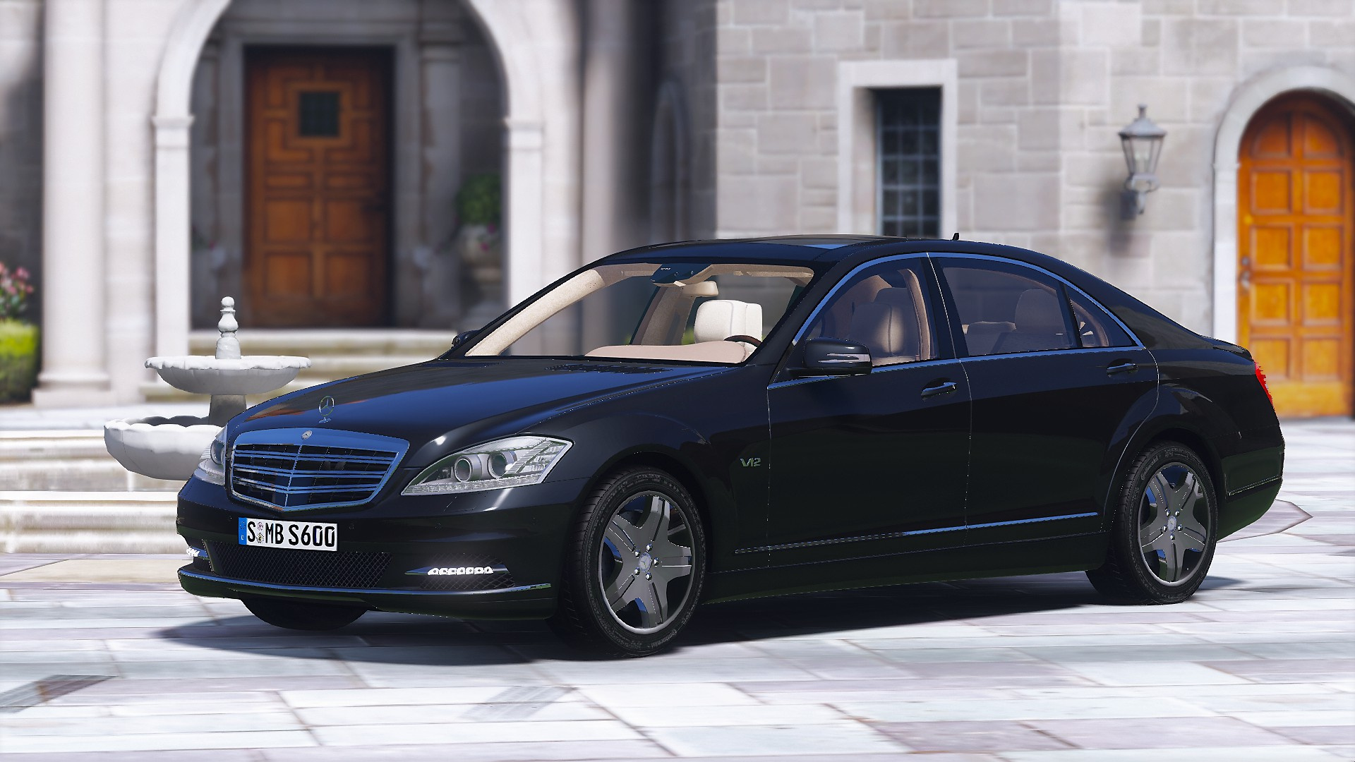 мерседес s600 для гта 5 фото 108