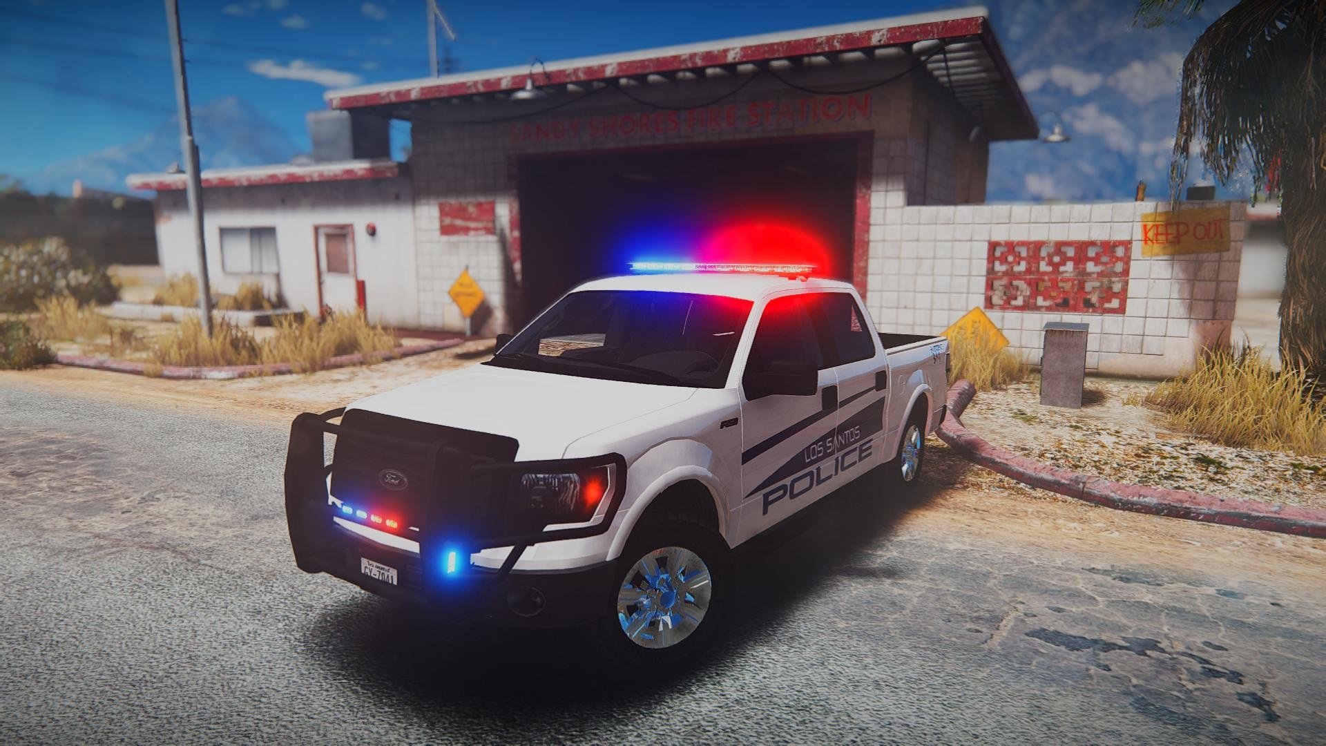gta 5 police truck mod