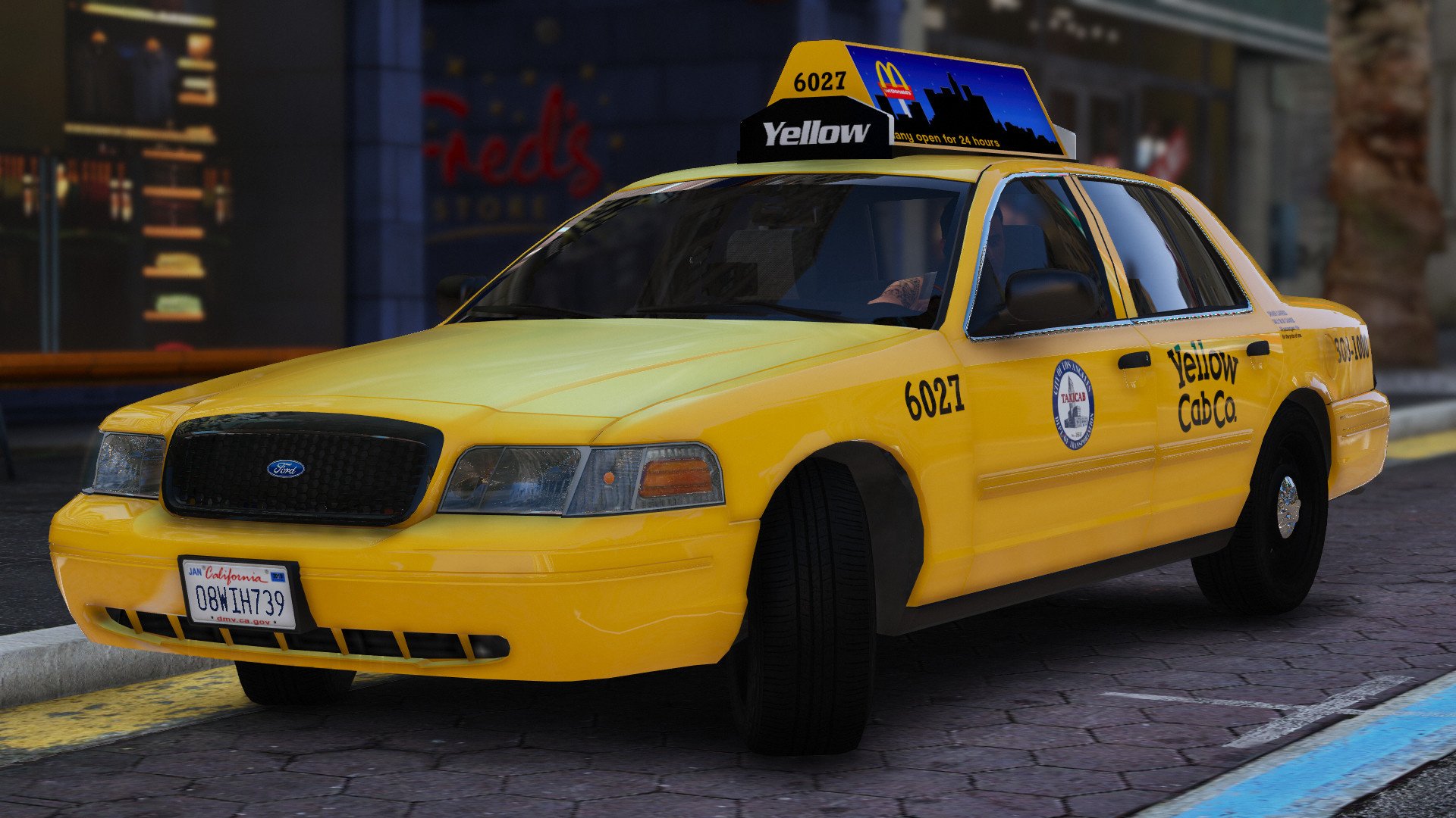 2011 Ford Crown Victoria Los Angeles Taxi