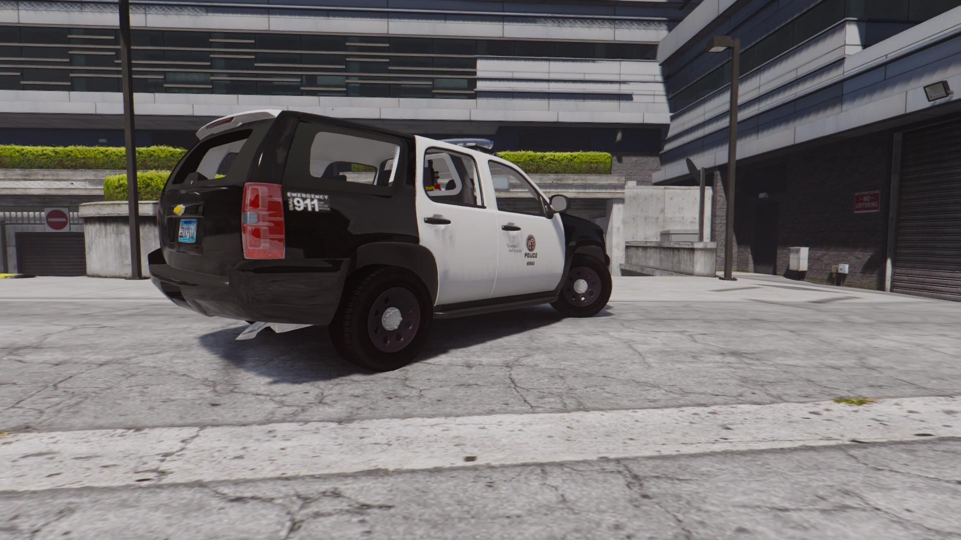 2013 Chevrolet Tahoe LAPD [Unlocked | Template | 4K] - GTA5-Mods.com