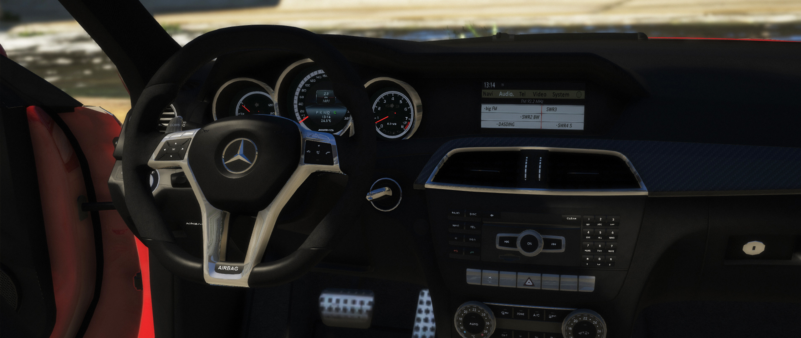 2013 Mercedes-AMG C63 (W204) Facelift [Add-On, Black Series, Brabus