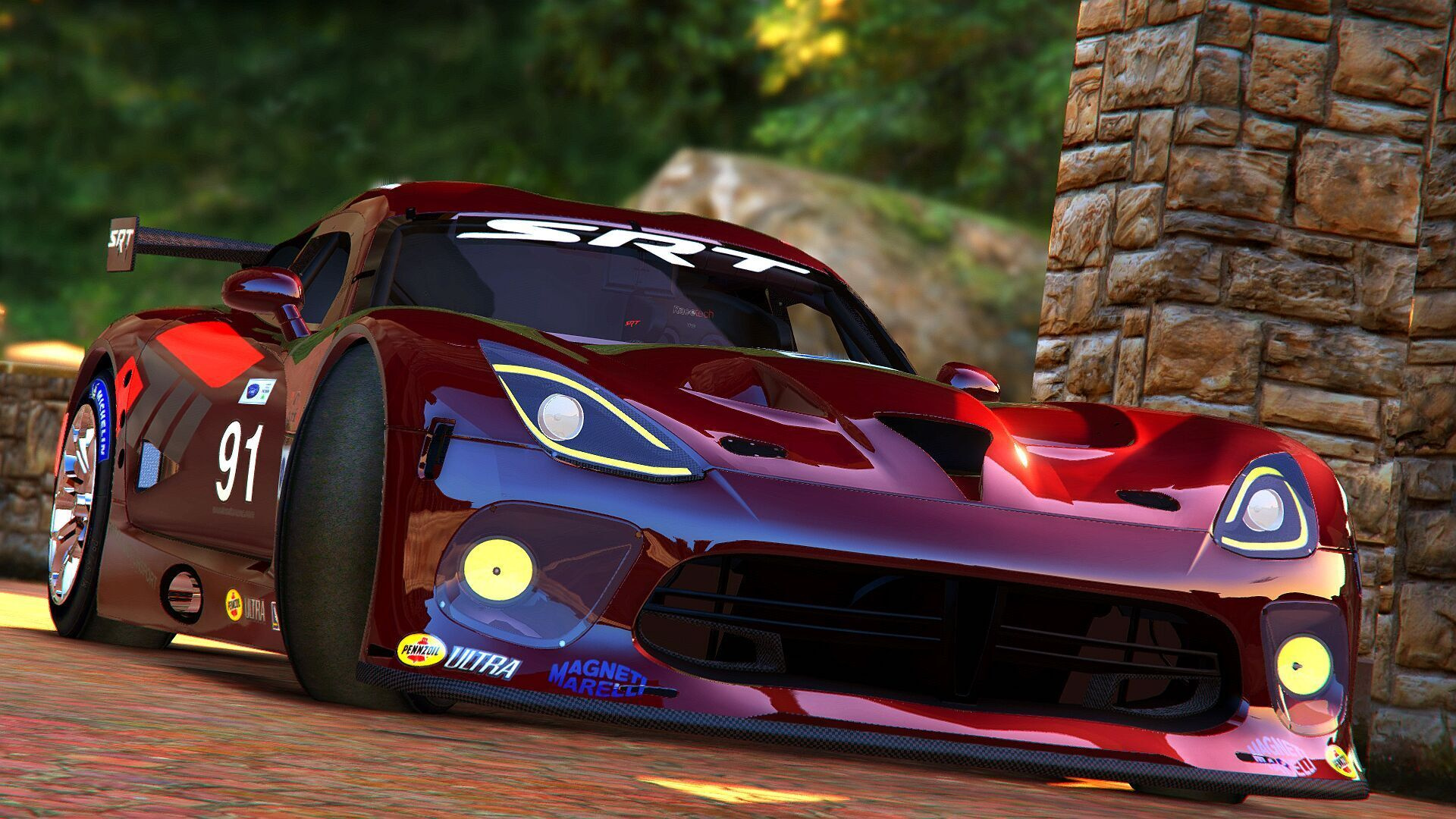 2013 SRT Viper GTS R GTA5 Modscom
