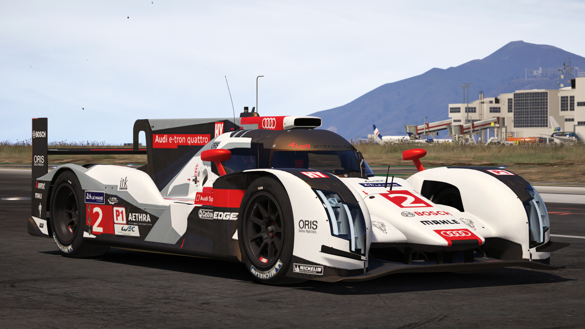 14 Audi R18 E Tron Quattro Add On Replace Liveries Template Gta5 Mods Com