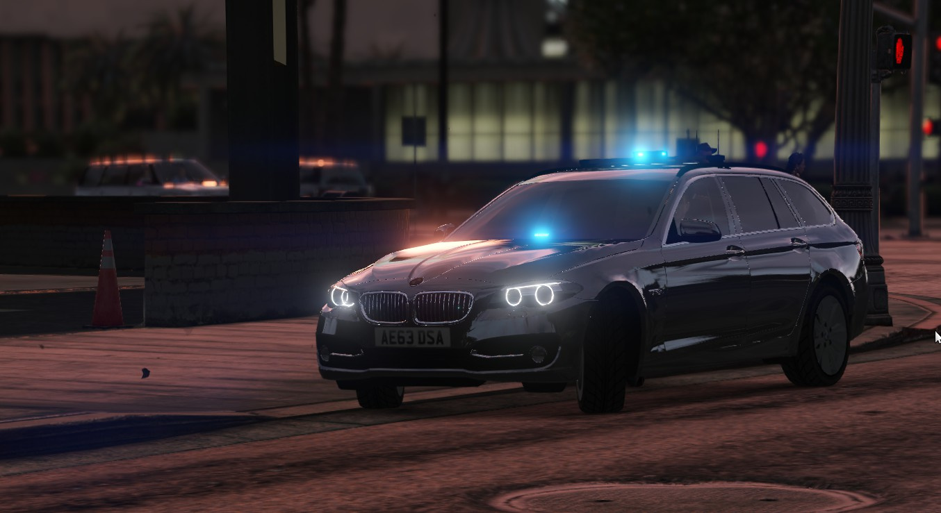 2015 BMW 530d Fire Officers Car - GTA5-Mods.com