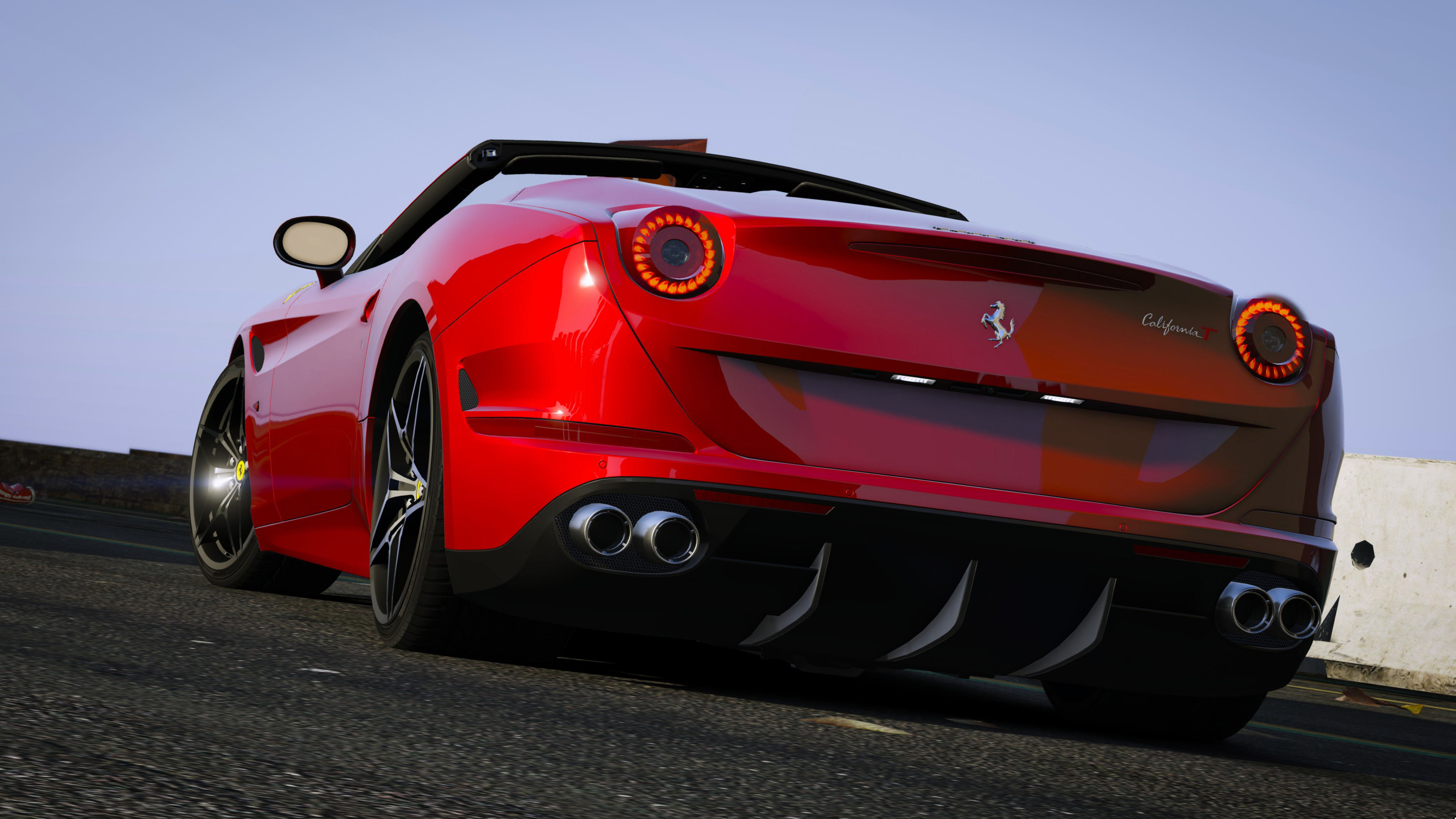 2015 Ferrari California T Add On Animated Roof Gta5