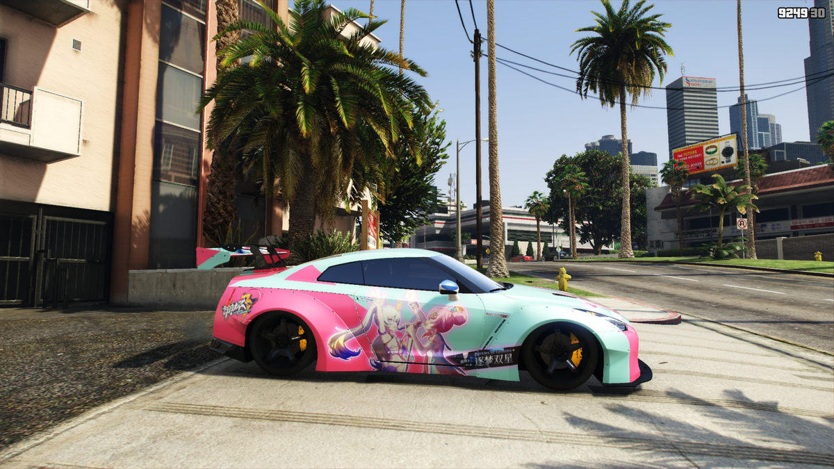 2015 nissan gtr nismo /Gundam Seed Destiny Livery - GTA5-Mods.com