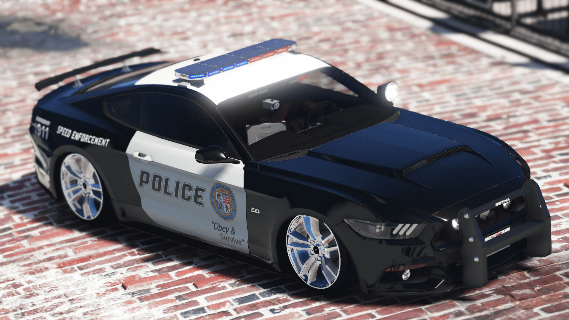 2015 Police Mustang GT [Add-On] - GTA5-Mods.com