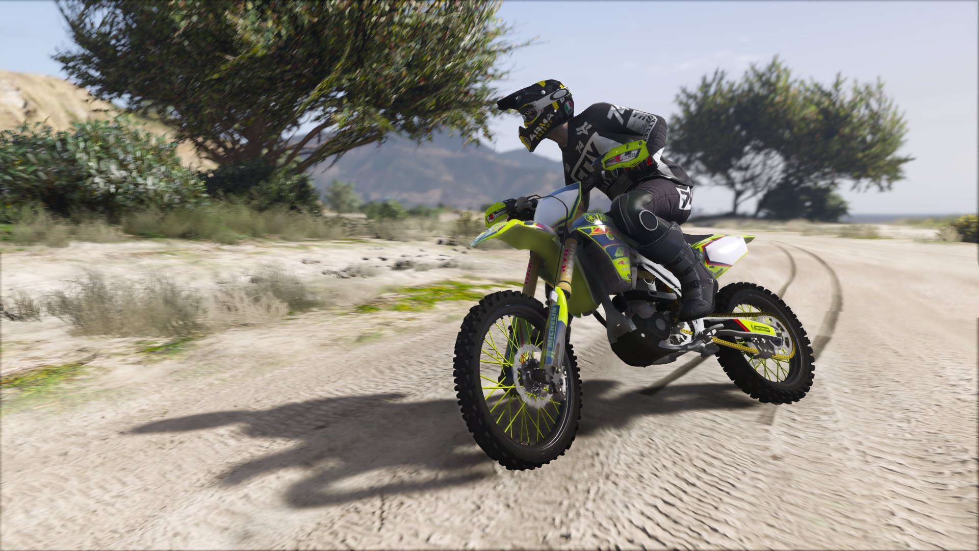 2015 Yamaha YZ450F - Flúor Graphics - GTA5-Mods.com