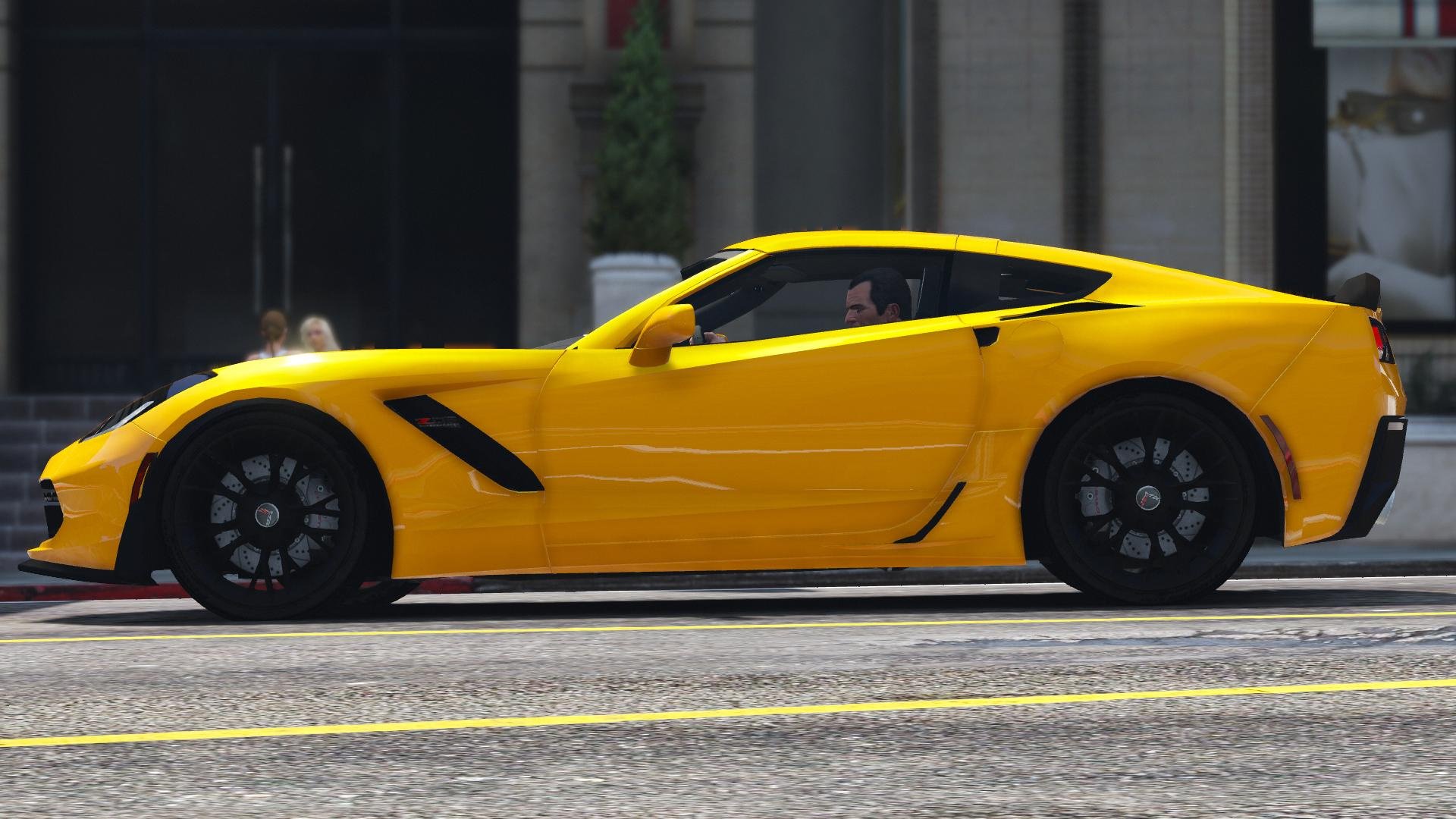 Corvette c7 on gta 5 фото 2