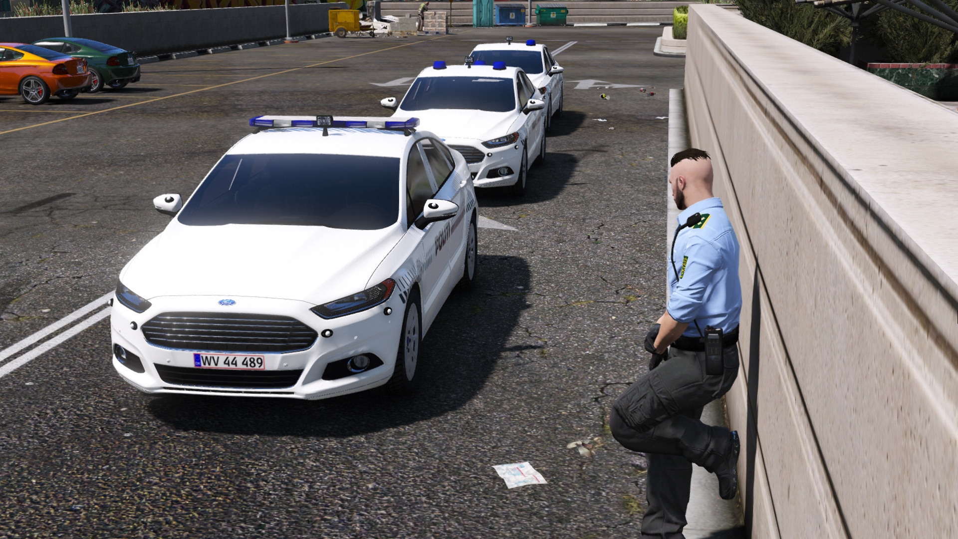 2016 Ford Mondeo Saloon - Danish Police Mini Pack [ELS] - GTA5-Mods.com