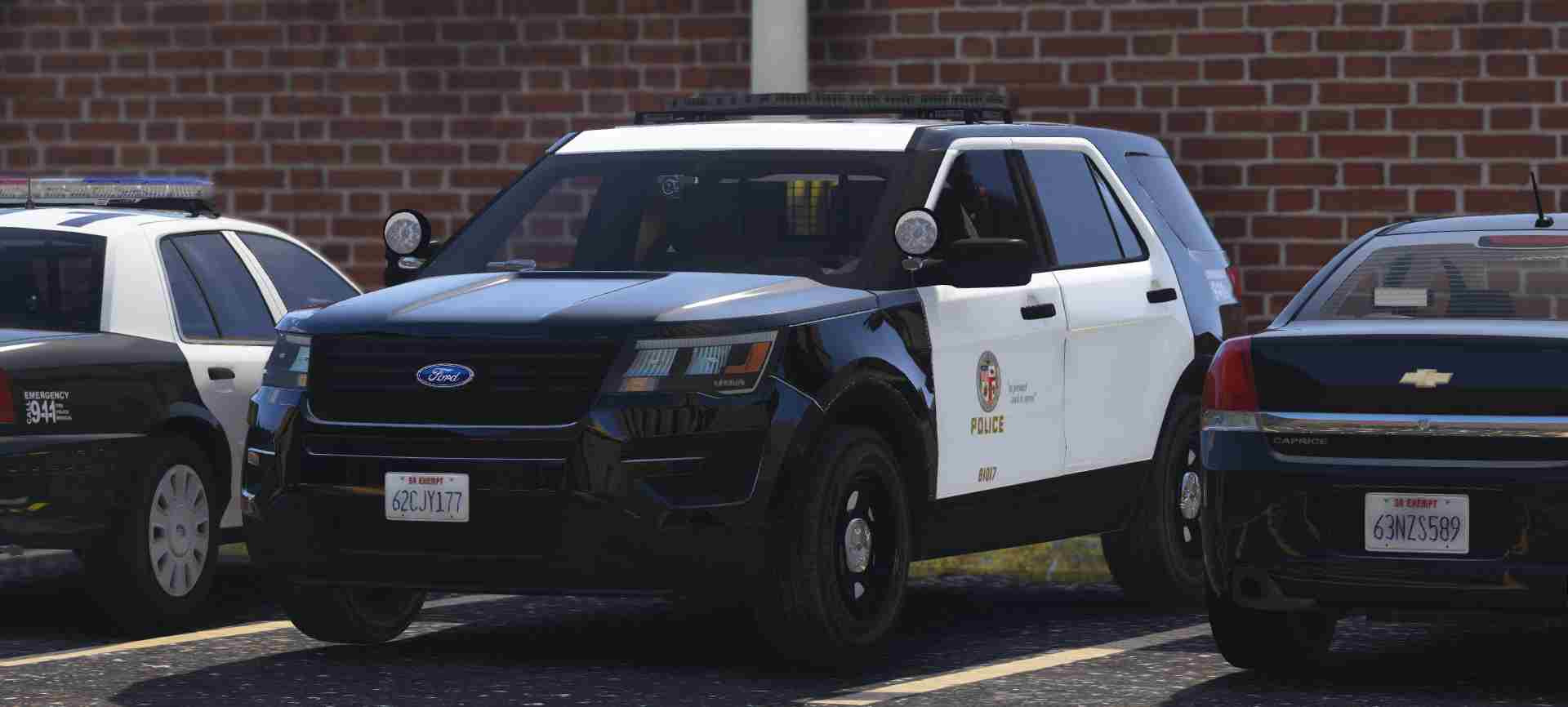 2016 Ford Police Interceptor Utility LSPD/LAPD [ELS] - GTA5-Mods.com