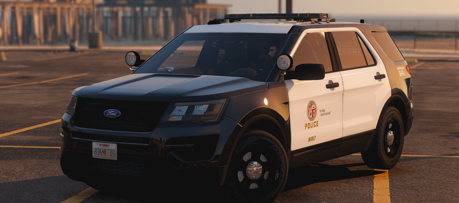 2016 Ford Police Interceptor Utility LSPD/LAPD [ELS] - GTA5-Mods.com