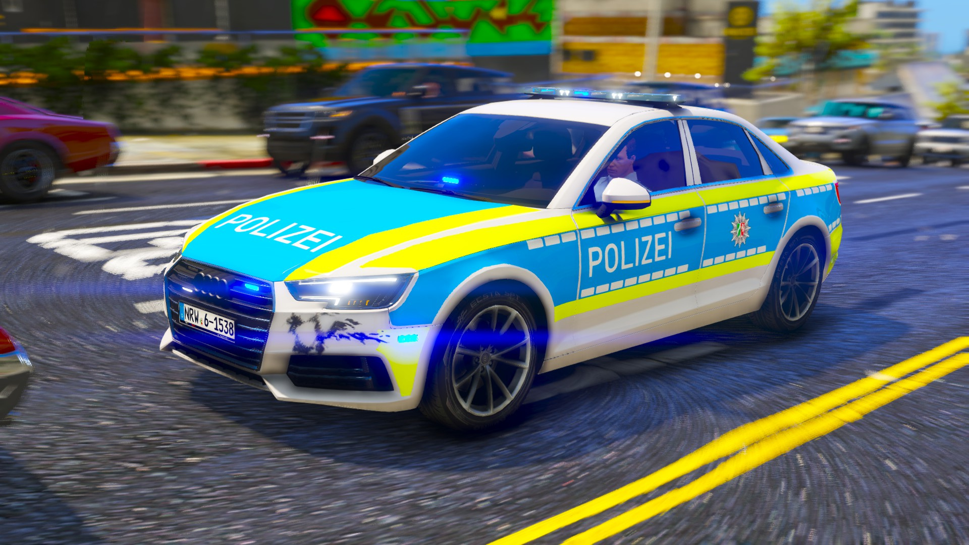 update 5 not gta installing GTA5  Polizei Audi Quattro NRW   A4  2017 Mods.com