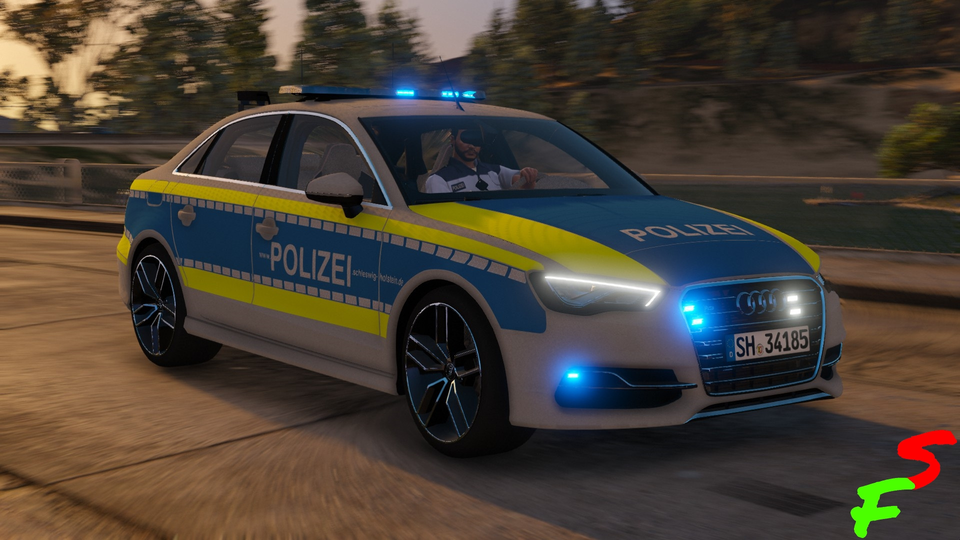 2017 Audi S3 | Polizei Schleswig- Holstein - GTA5-Mods.com