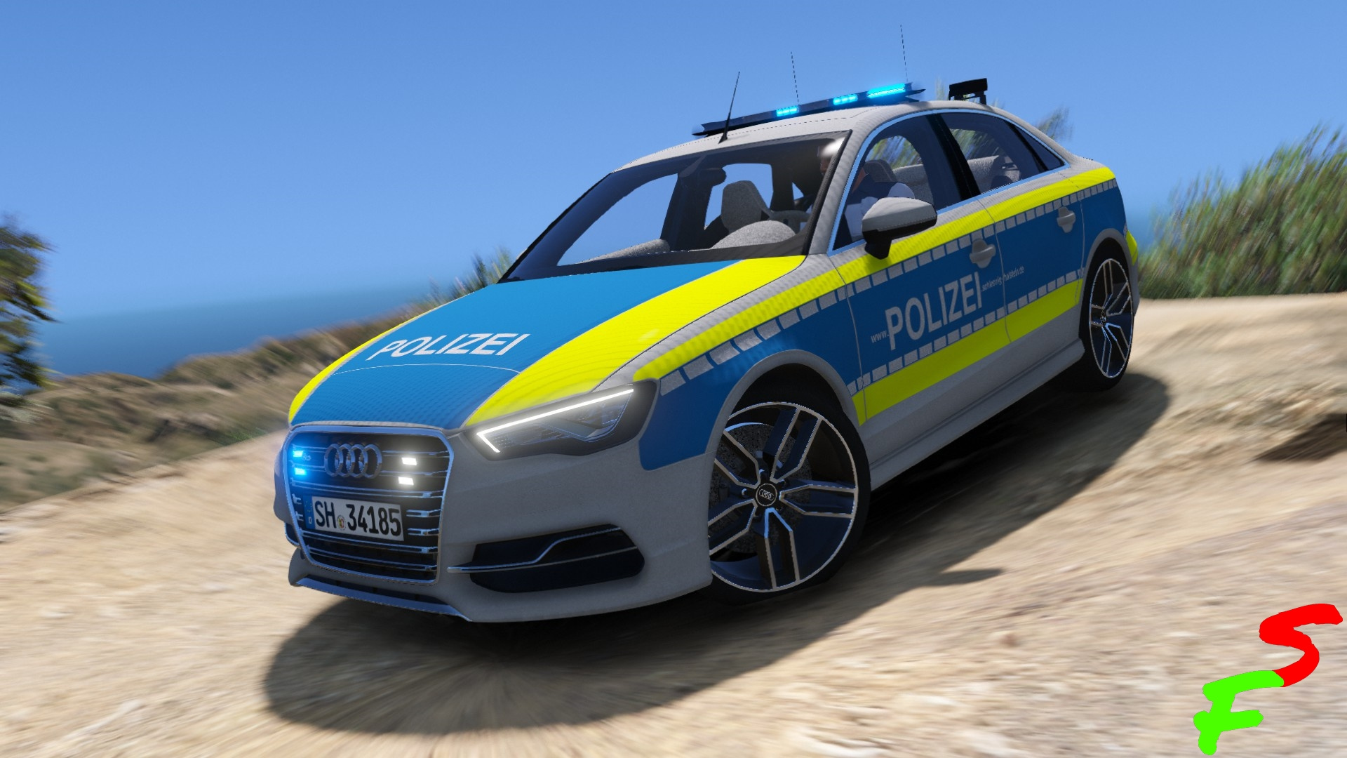 2017 Audi S3 | Polizei Schleswig- Holstein - GTA5-Mods.com