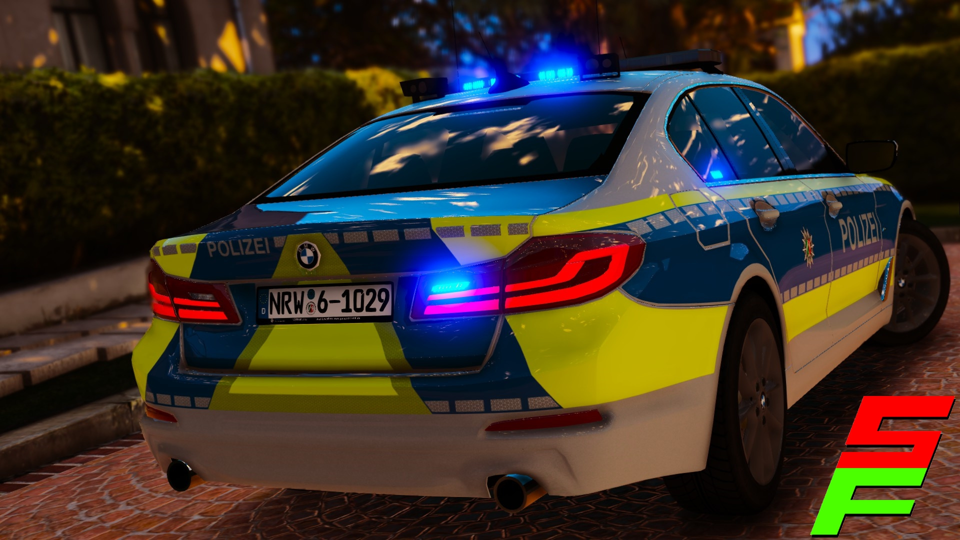 BMW 5 Polizei