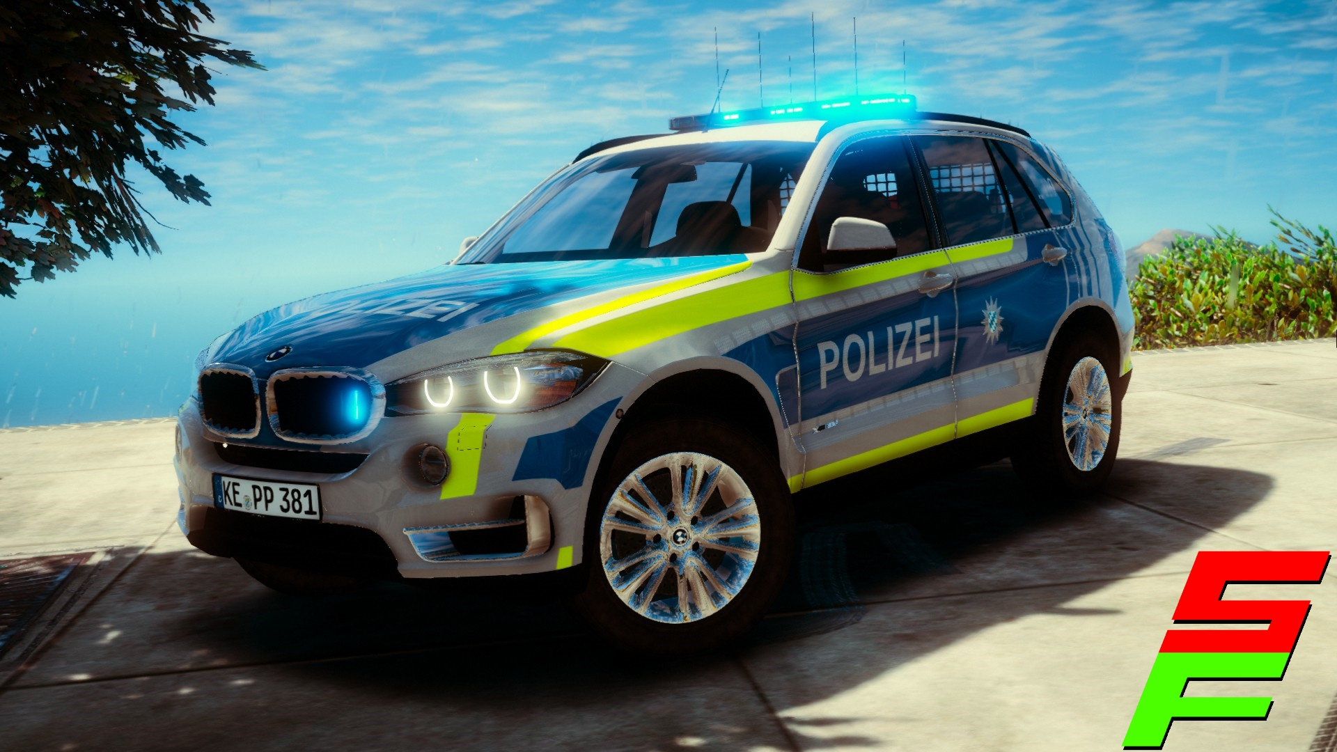 BMW 5 Polizei