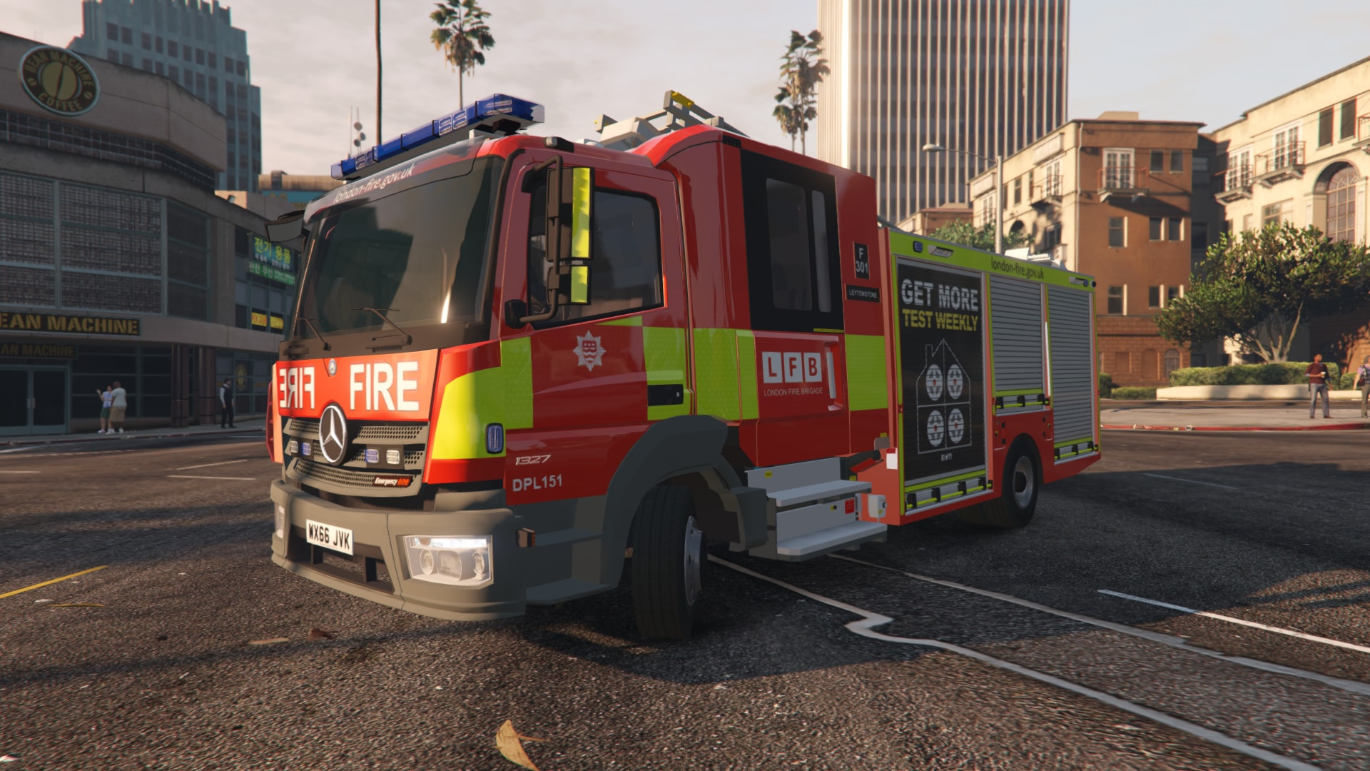 2017 London Fire Brigade Appliance [ELS] - GTA5-Mods.com