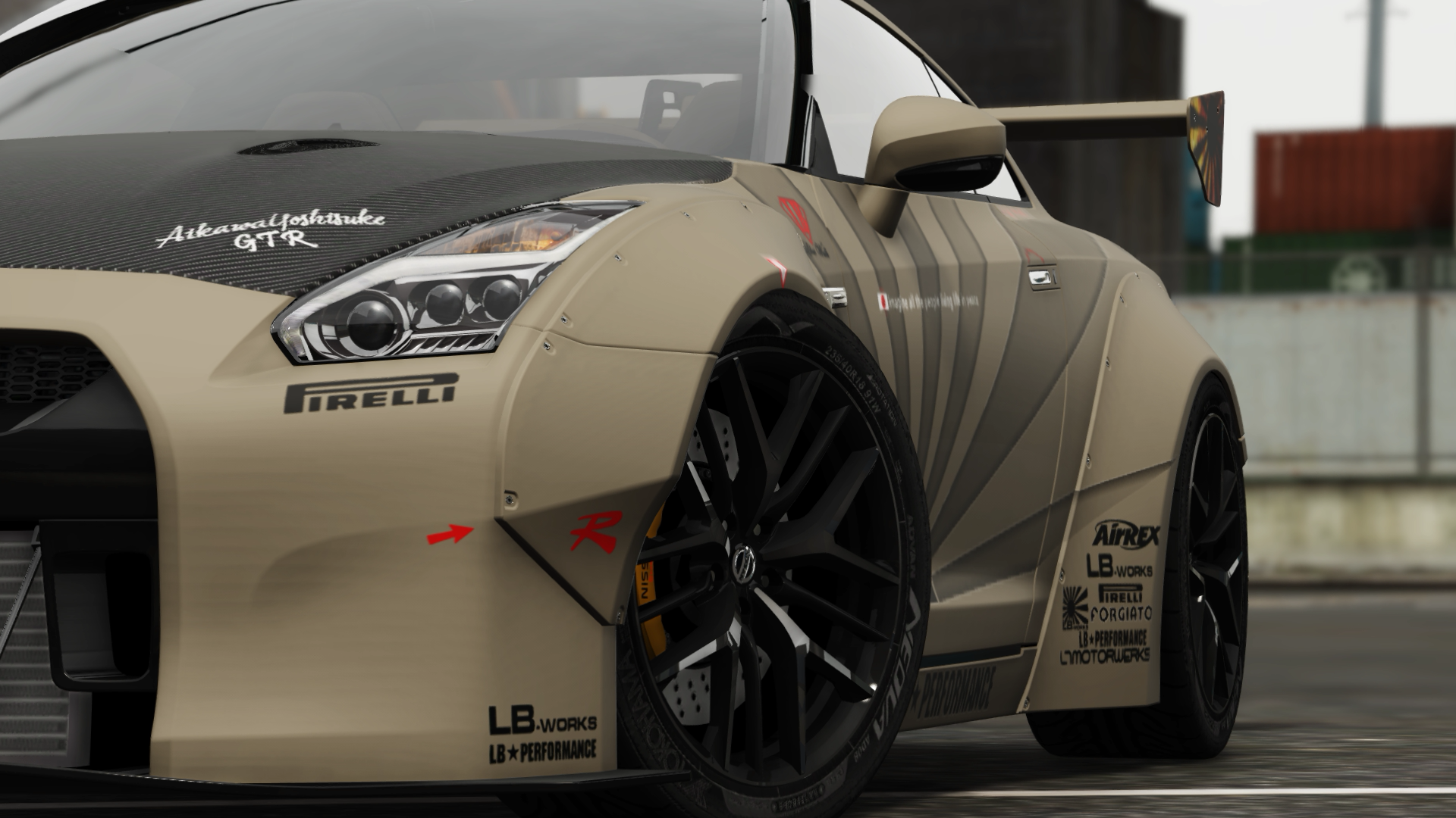 2017 Nissan GTR - Uniform (Reference from Liberty Walk) - GTA5-Mods.com