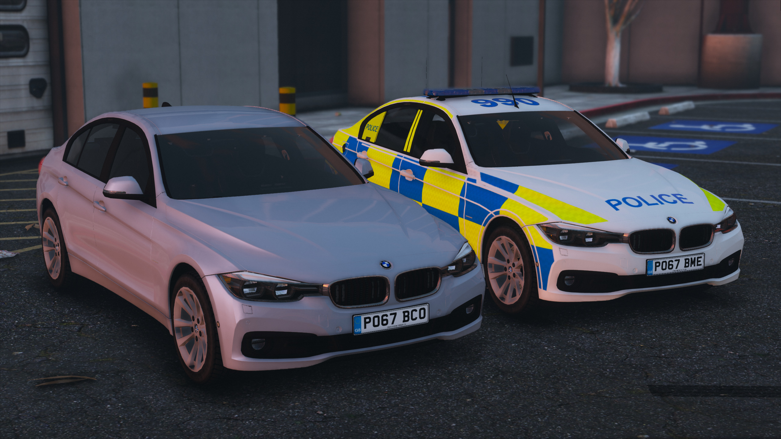 2017 Police BMW 330D Saloon Pack [Replace | ELS] - GTA5-Mods.com