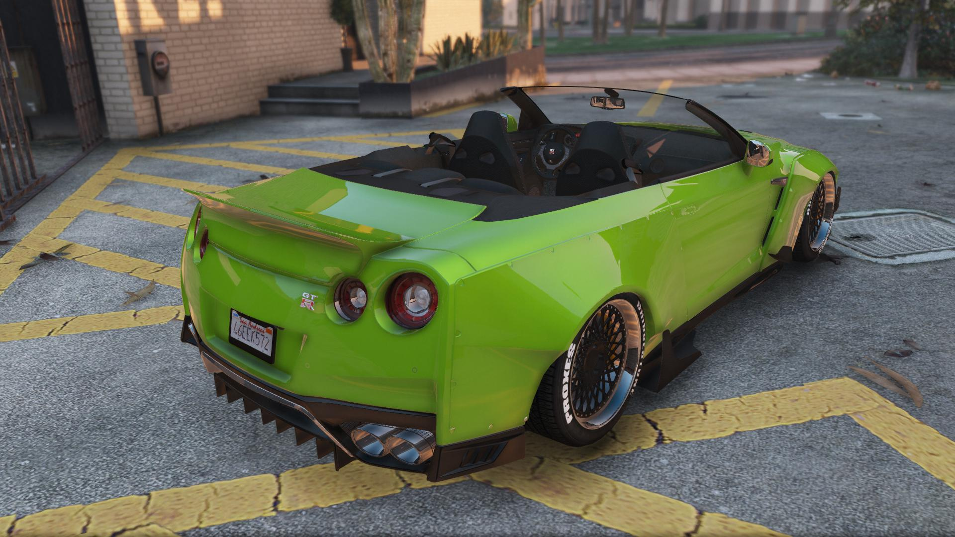 Nissan gtr gta 5 addon фото 41