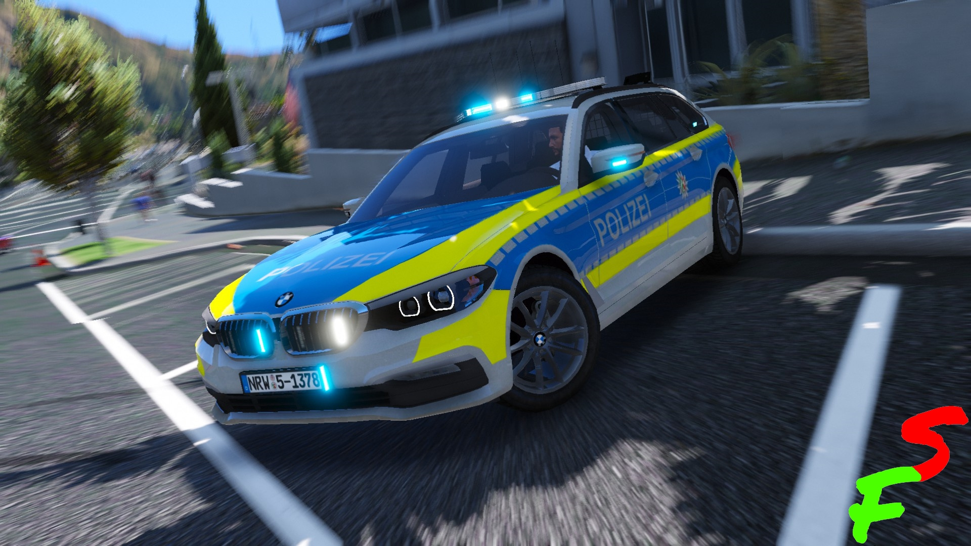 BMW 5 Polizei