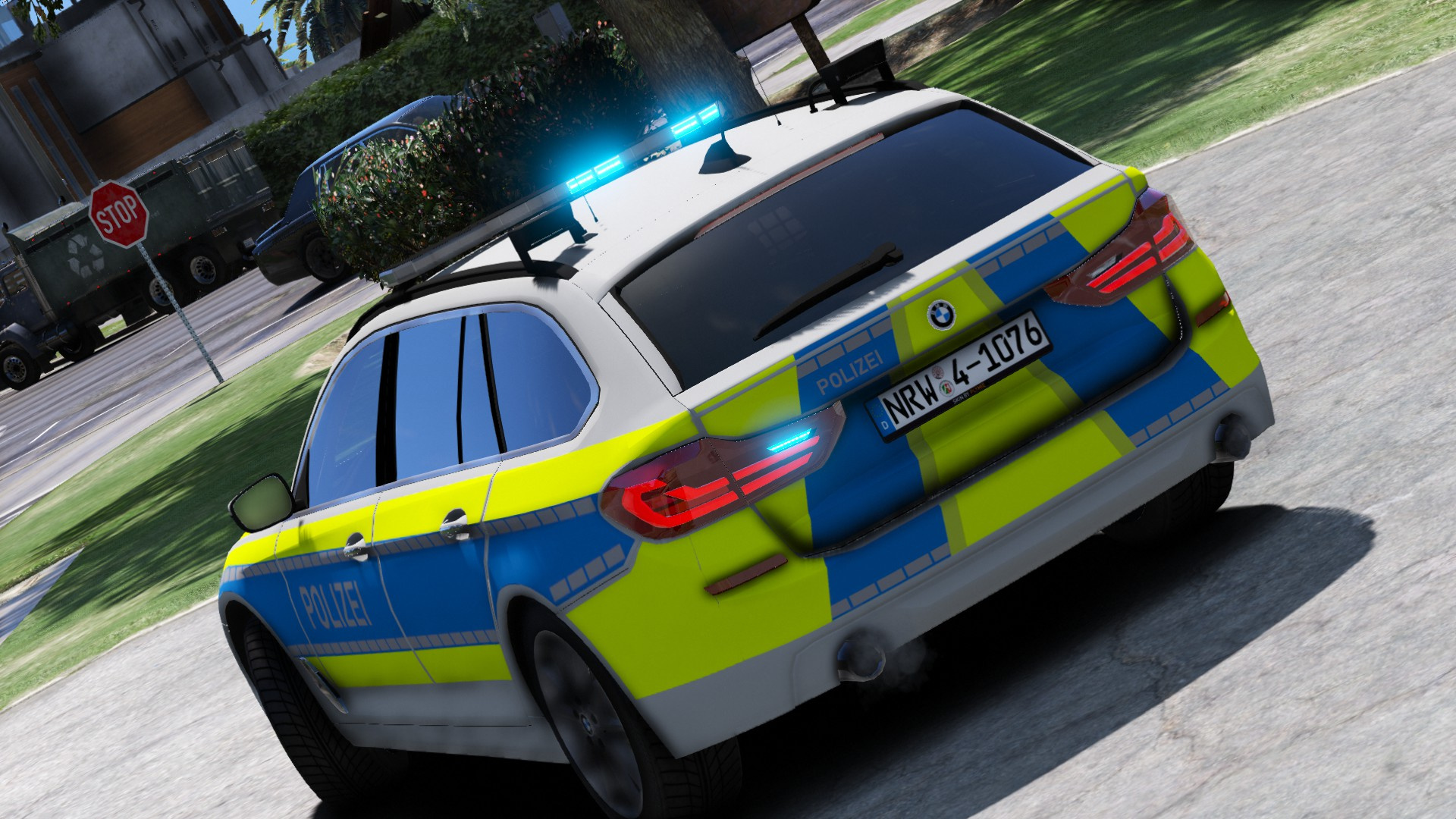 BMW 5 Polizei