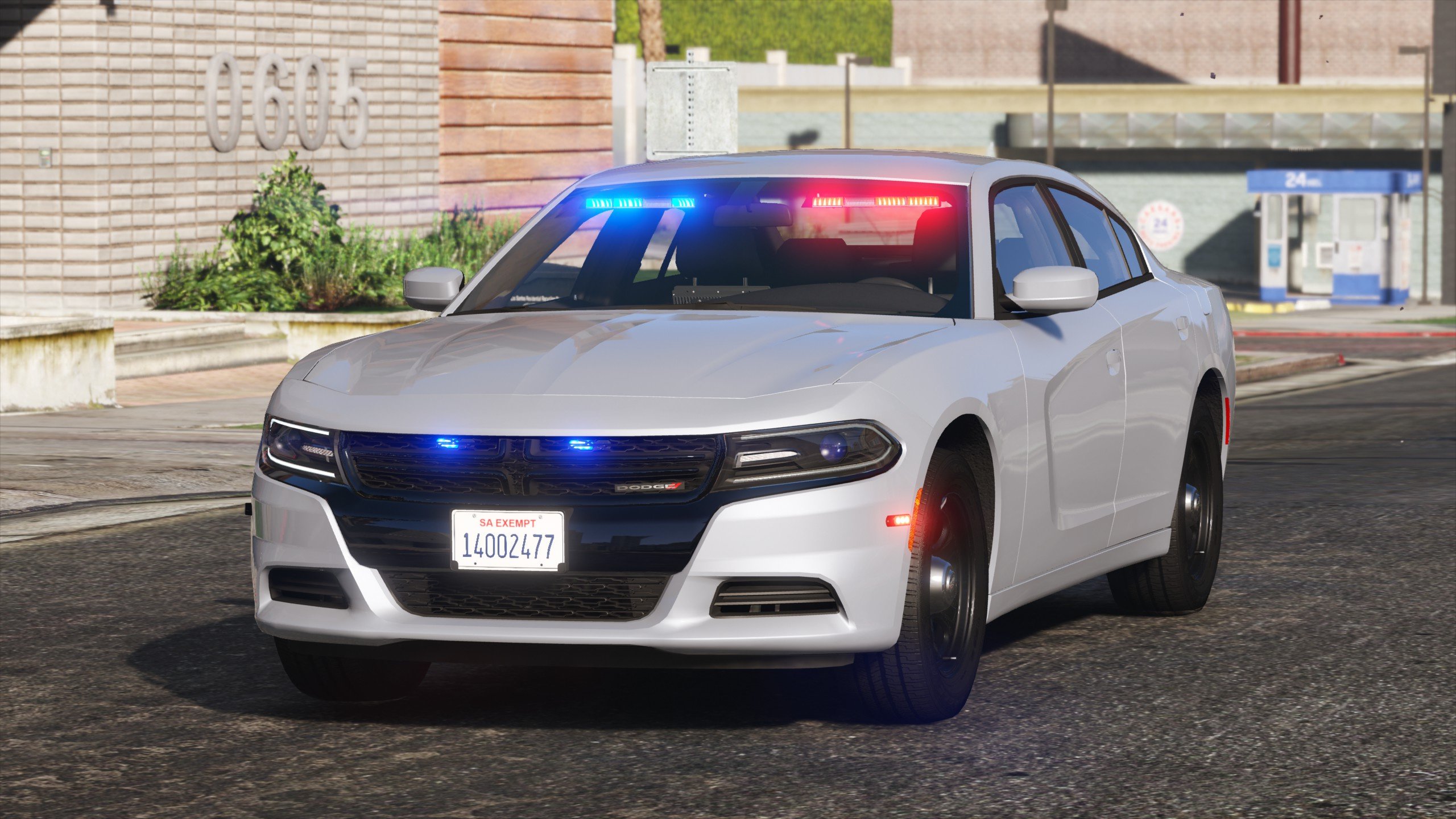 unmarked police charger