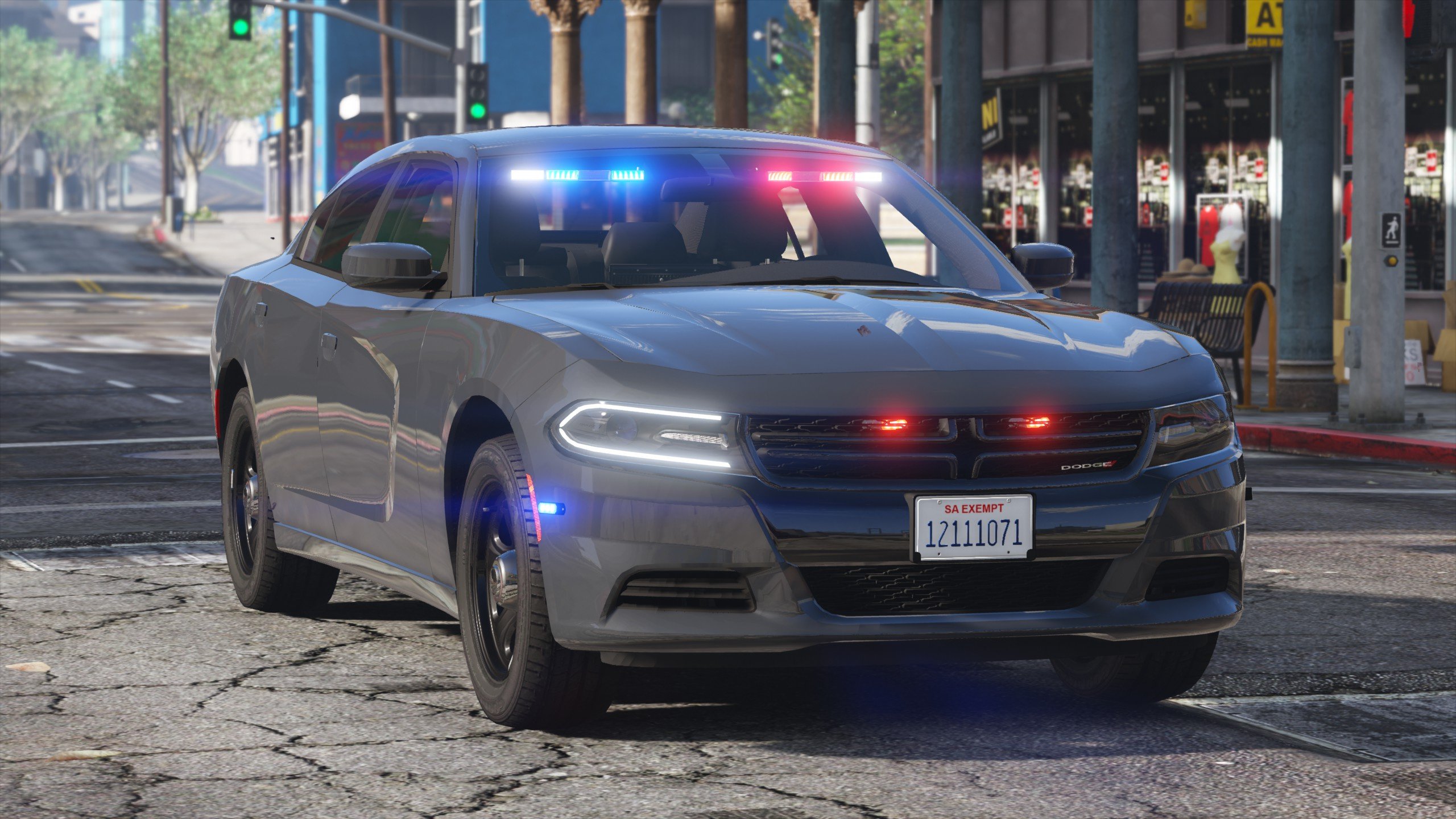 gta 4 all blue charger