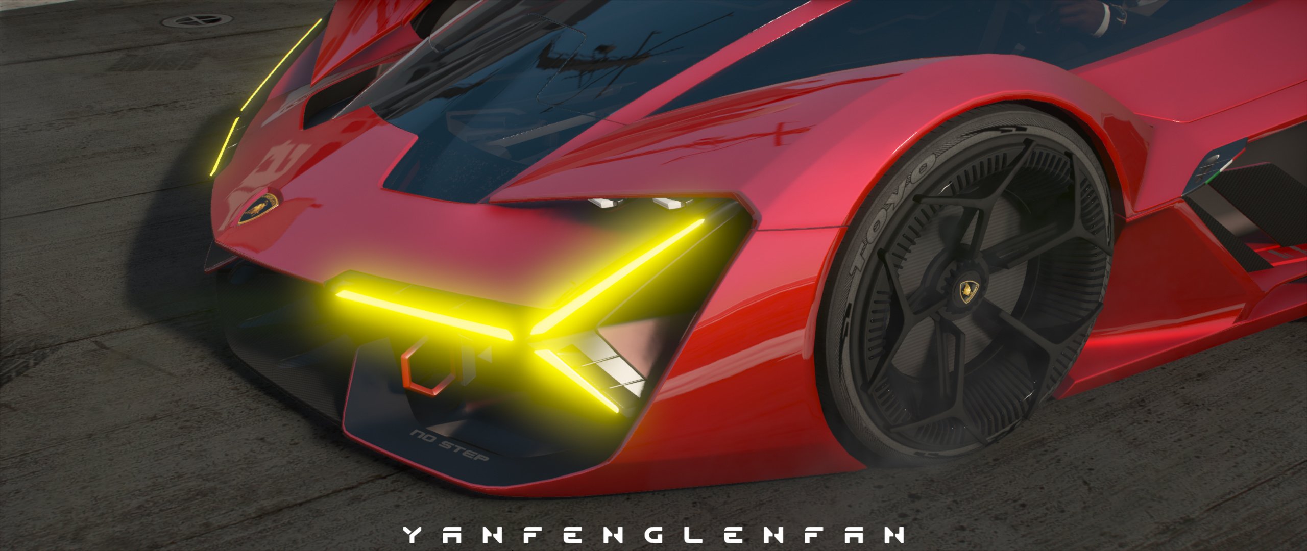 Lamborghini Terzo Millennio Concept - Logitech G29 GTA 5 Gameplay - GTA 5  Realistic Driving 