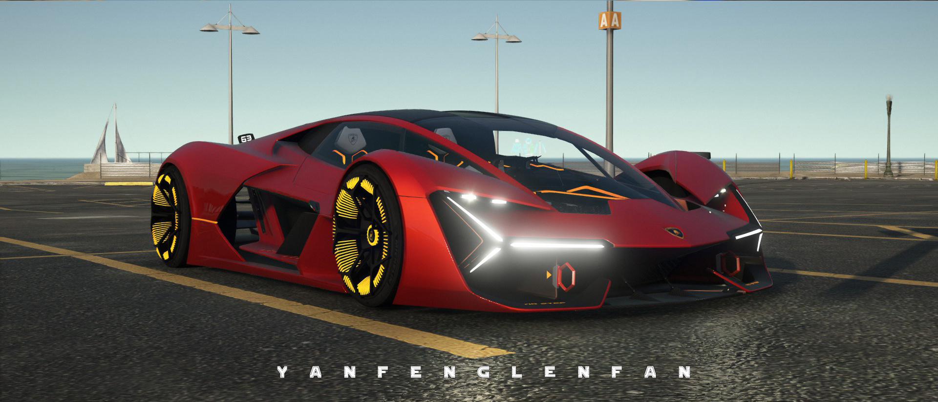2018 Lamborghini Terzo Millennio Concept Car [Add-On l ...
